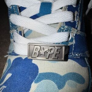 BAPE abc blue camo 20th anniversary
